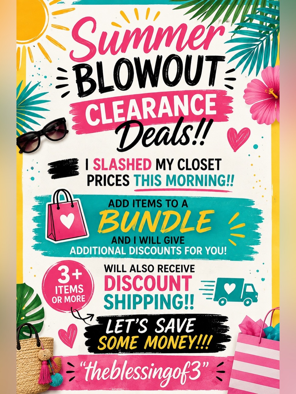 Summer Blowout Clearance Deals